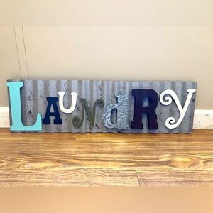 Hobby Lobby Laundry Wall decor